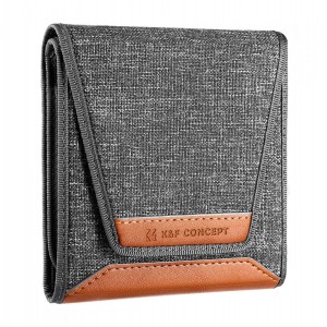 K&F Etui pour 3 filtres jusqu'&agrave; 62mm